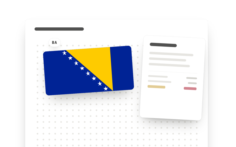 Payment reminder to Bosnia and Herzegovina: 3 English templates