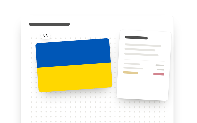 Mahnung auf Englisch in die Ukraine: 3 Muster zum Kopieren
